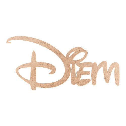 Recorte Diem Disney / MDF 3mm