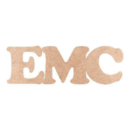 Recorte EMC Cooper Black / MDF 3mm