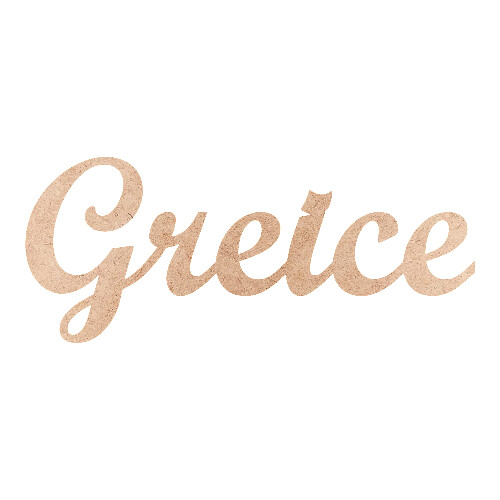 Recorte Greice Script Mt Std / MDF 3mm