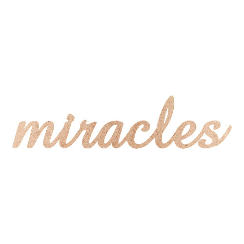 Recorte miracles Amaze / MDF 3mm