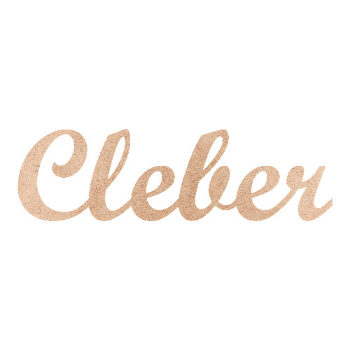 Recorte Cleber Script Mt Std / MDF 3mm