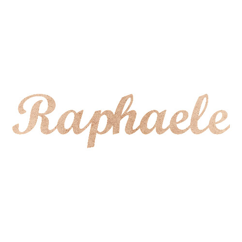 Recorte Raphaele Script Mt Std / MDF 3mm