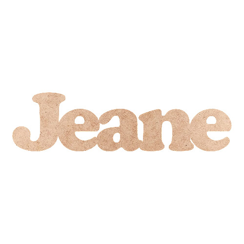 Recorte Jeane Cooper Black / MDF 3mm