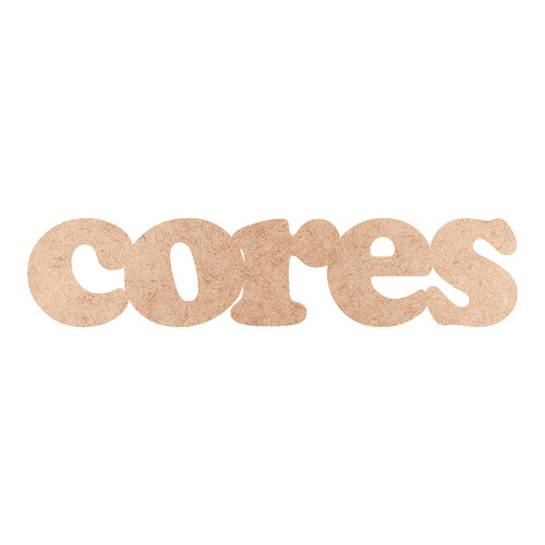 Recorte cores Cooper Black / MDF 3mm