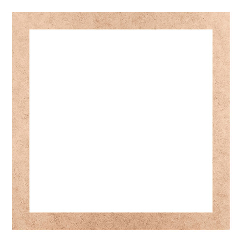 Recorte Moldura Quad 100 cm Borda 8 cm / MDF 3mm