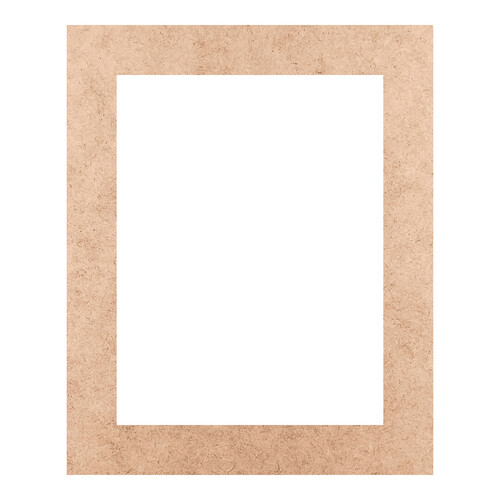 Recorte Moldura Ret 54 x 44 cm Borda 6 cm / MDF 3mm