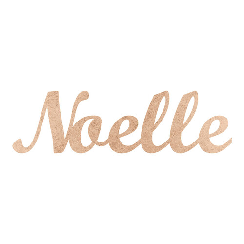 Recorte Noelle Script Mt Std / MDF 3mm