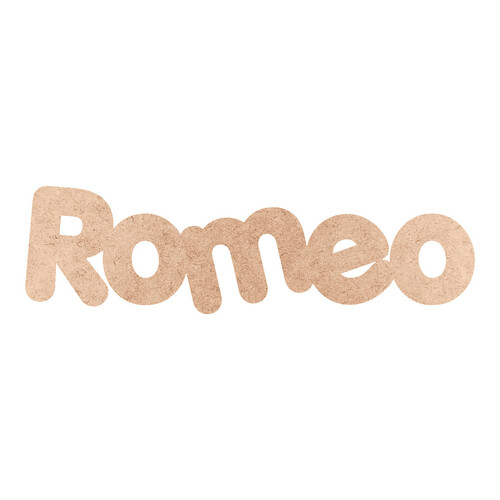 Recorte Romeo Porkys / MDF 3mm