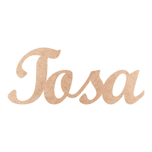 Recorte Tosa Script Mt Std / MDF 3mm