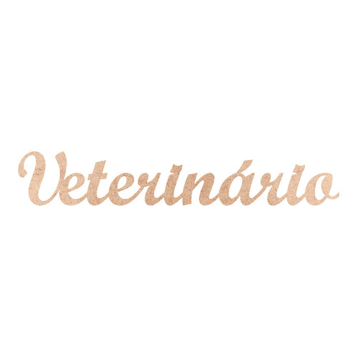 Recorte Veterinário Script Mt Std / MDF 3mm