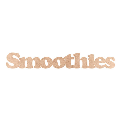 Recorte Smoothies Cooper Black / MDF 3mm