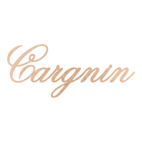 Recorte Cargnin Old Script / MDF 3mm