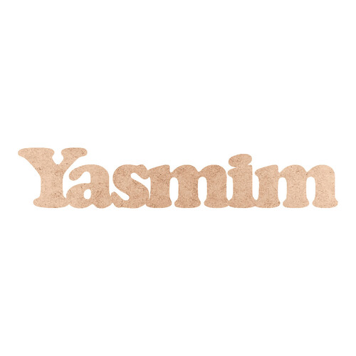 Recorte Yasmim Cooper Black / MDF 3mm