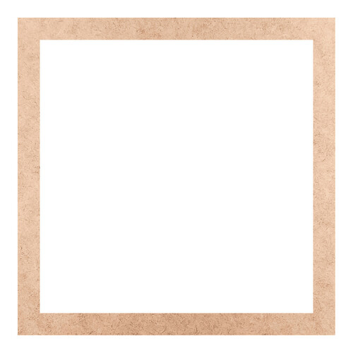 Recorte Moldura Quad 100 cm Borda 7 cm / MDF 3mm