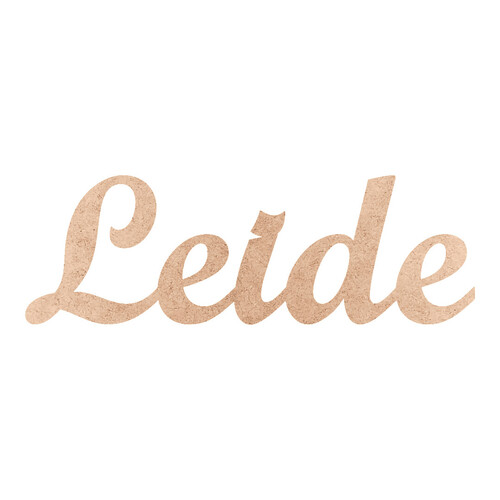 Recorte Leide Script Mt Std / MDF 3mm