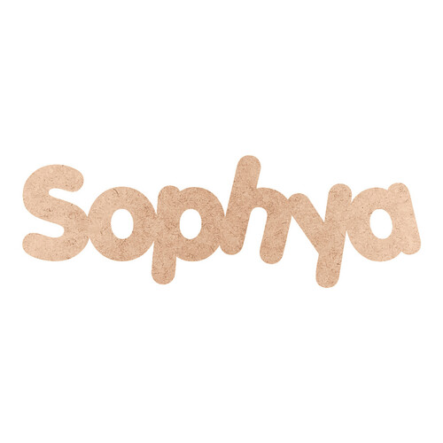 Recorte Sophya Porkys / MDF 3mm