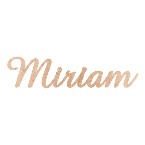 Recorte Miriam Amaze / MDF 3mm