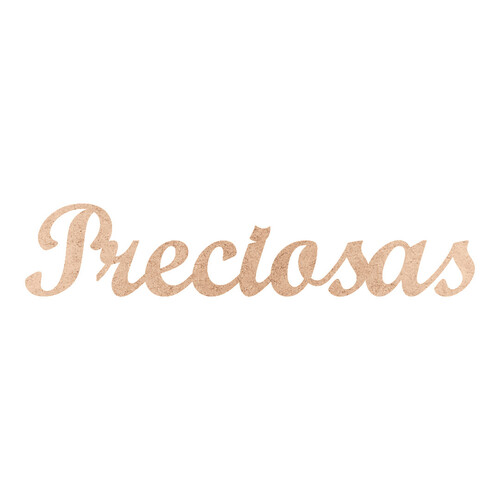 Recorte Preciosas Script Mt Std / MDF 3mm