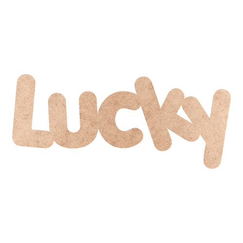 Recorte Lucky Porkys / MDF 3mm