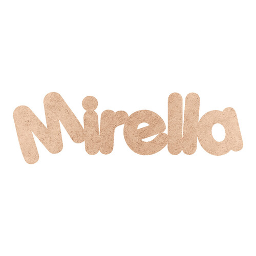 Recorte Mirella Porkys / MDF 3mm