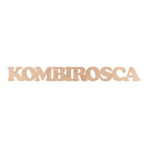 Recorte KOMBIROSCA Cooper Black / MDF 3mm