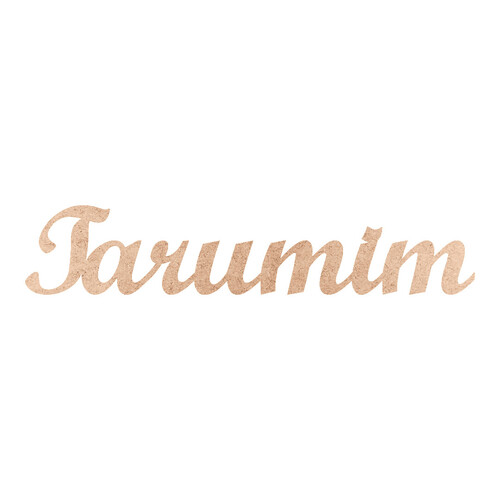 Recorte Tarumim Script Mt Std / MDF 3mm