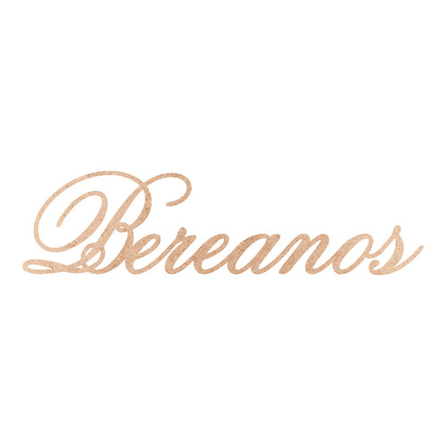 Recorte Bereanos Old Script / MDF 3mm