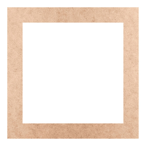 Recorte Moldura Quad 60 cm Borda 7 cm / MDF 3mm