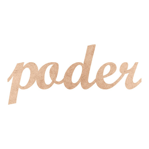 Recorte poder Script Mt Std / MDF 3mm