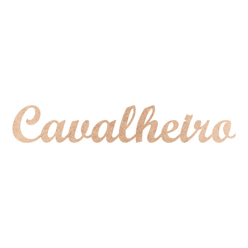 Recorte Cavalheiro Script Mt Std / MDF 3mm