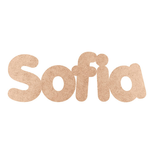 Recorte Sofia Porkys / MDF 3mm