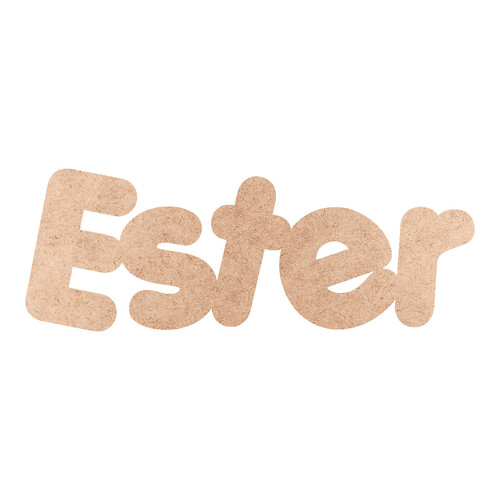 Recorte Ester Porkys / MDF 3mm