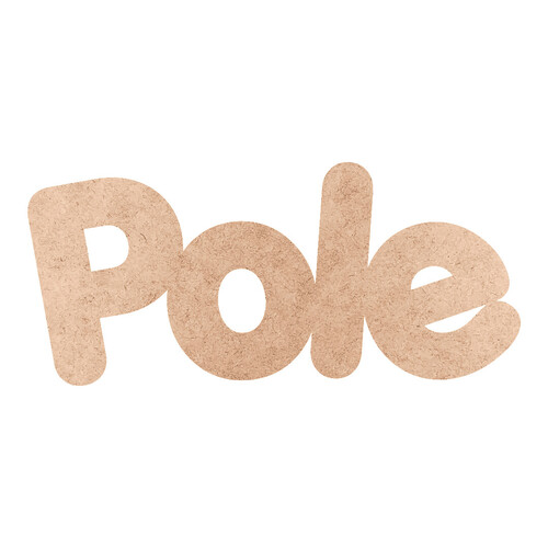 Recorte Pole Porkys / MDF 3mm