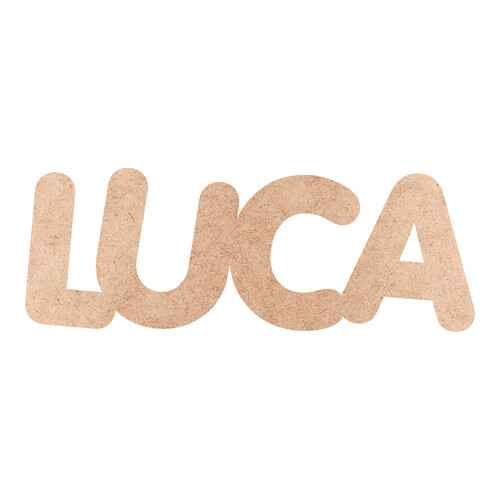 Recorte LUCA Porkys / MDF 3mm