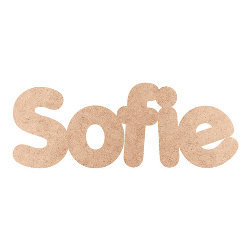 Recorte Sofie Porkys / MDF 3mm