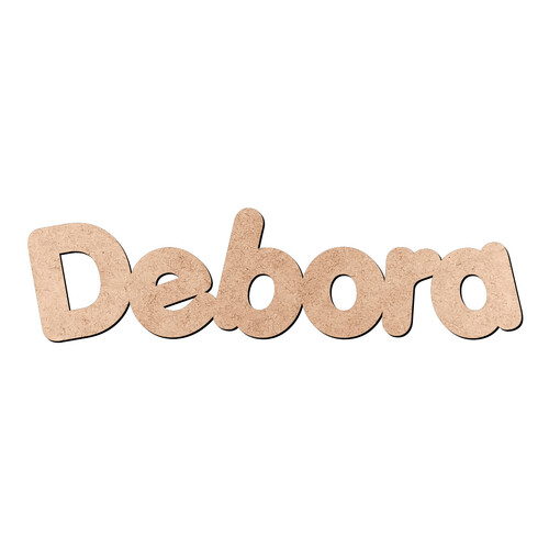 Recorte Debora Porkys / MDF 3mm