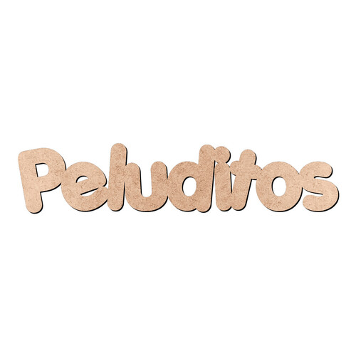 Recorte Peluditos Porkys / MDF 3mm