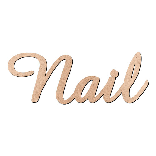 Recorte Nail Amaze / MDF 3mm