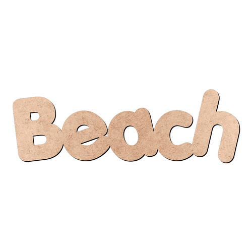 Recorte Beach Porkys / MDF 3mm