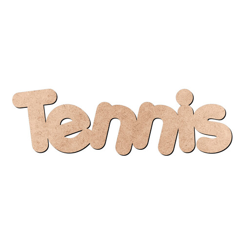 Recorte Tennis Porkys / MDF 3mm