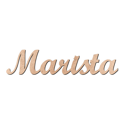 Recorte Marista Script Mt Std / MDF 3mm