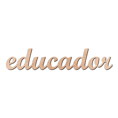 Recorte educador Script Mt Std / MDF 3mm