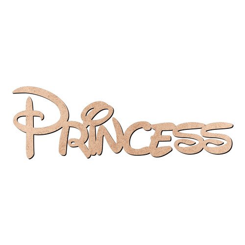 Recorte Princess Disney / MDF 3mm