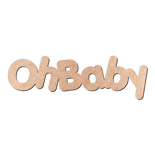 Recorte OhBaby Porkys / MDF 3mm