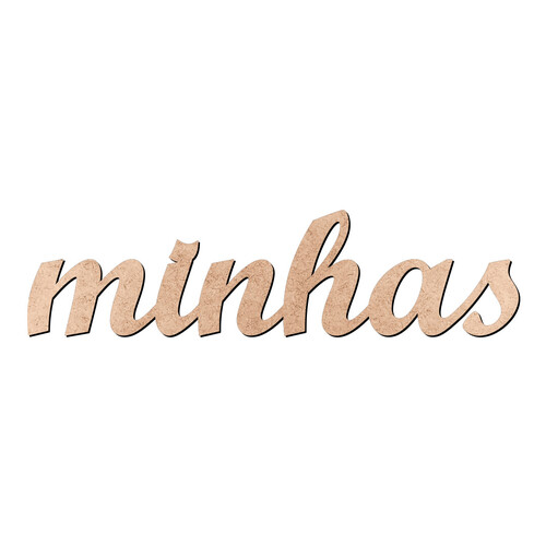 Recorte minhas Script Mt Std / MDF 3mm