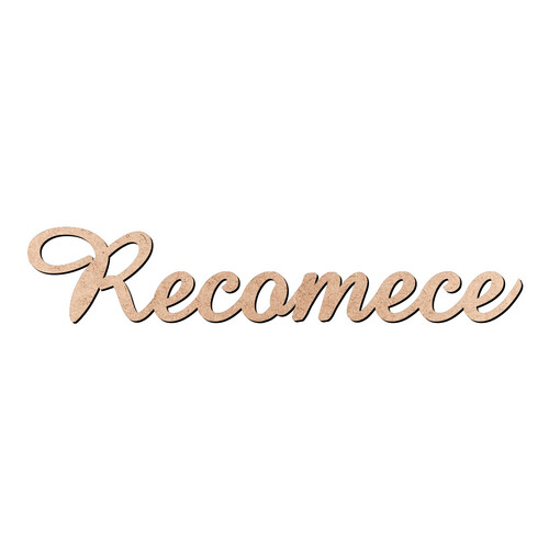 Recorte Recomece Amaze / MDF 3mm