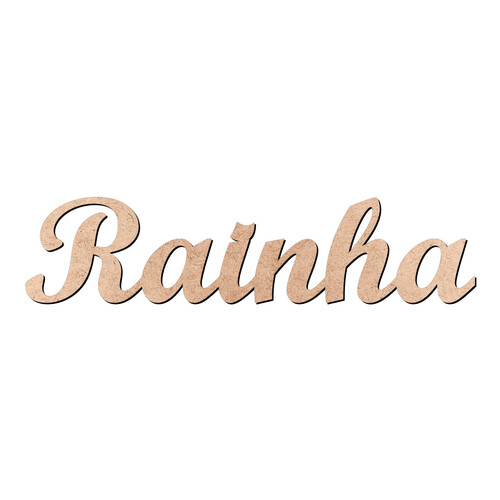 Recorte Rainha Script Mt Std / MDF 3mm