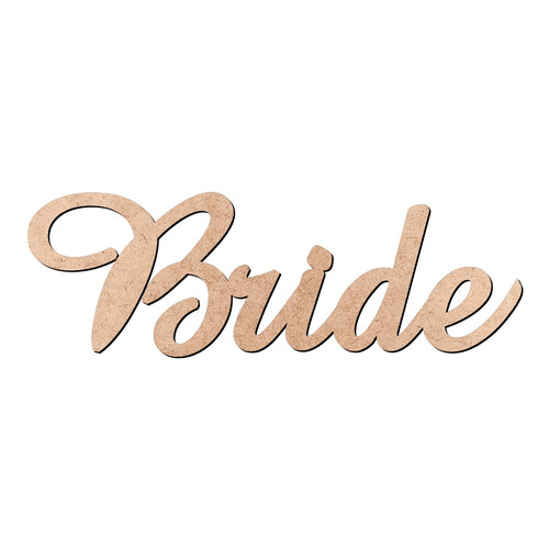 Recorte Bride Amaze / MDF 3mm