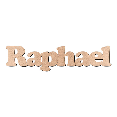 Recorte Raphael Cooper Black / MDF 3mm