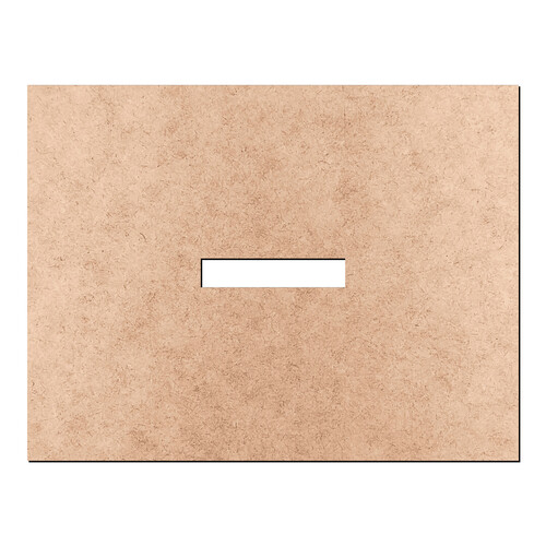 Recorte Moldura Ret 26 x 34 cm Borda 12 cm / MDF 3mm